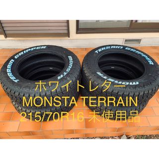 MONSTA TERRAIN 215/70R16 ホワイトレター　手渡し希望(タイヤ)