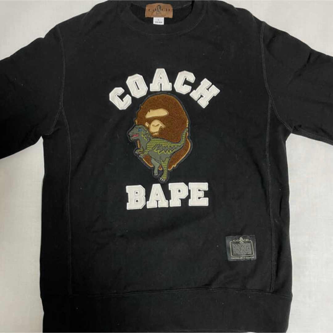 A BATHING APE(アベイシングエイプ)のBAPE × Coach Crewneck Sweatshirt メンズのトップス(スウェット)の商品写真