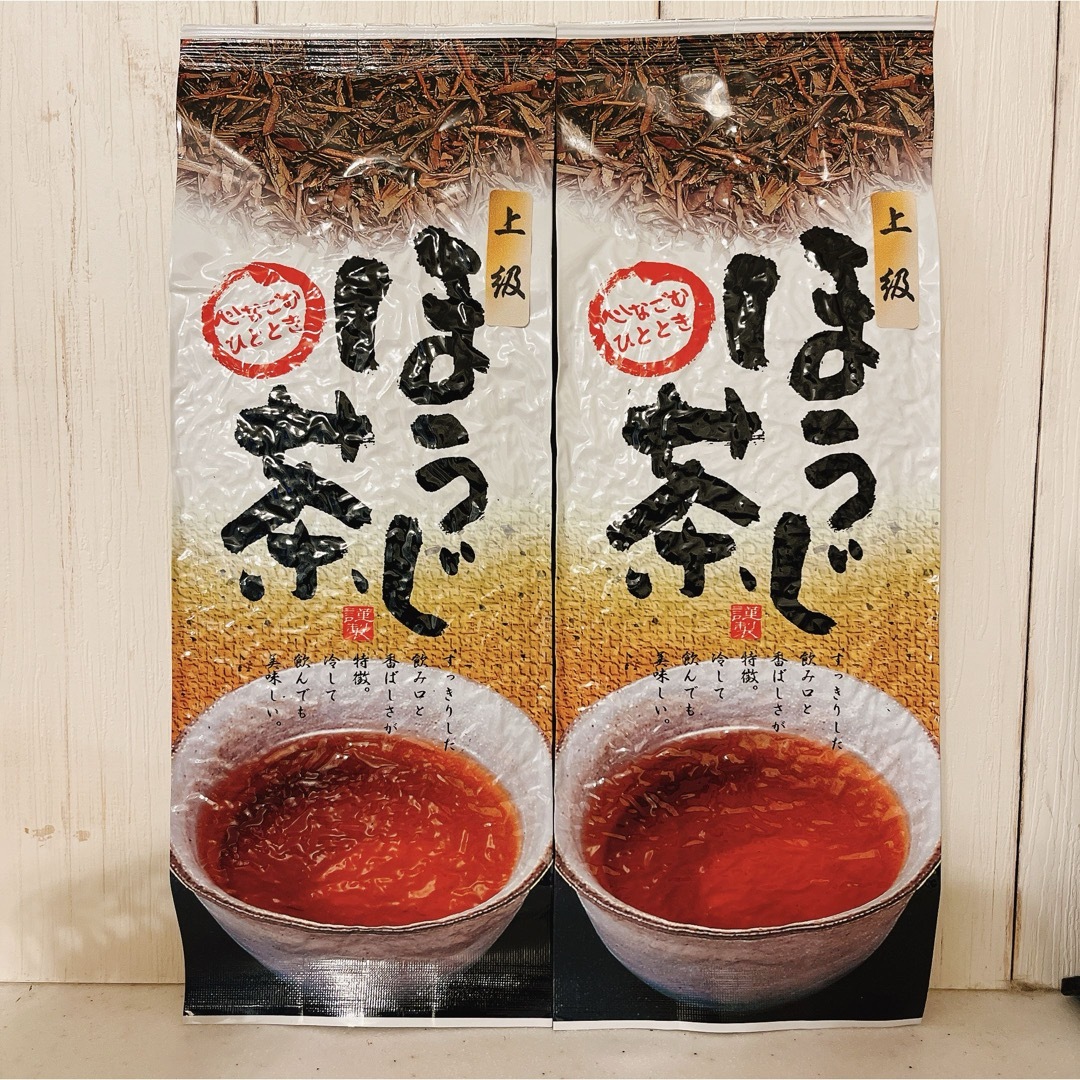 【即日発送】八女茶 ほうじ茶 上級焙じ茶 お茶 緑茶 茶葉 高級煎茶【匿名配送】 食品/飲料/酒の飲料(茶)の商品写真