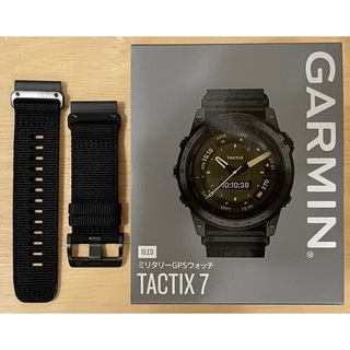ガーミン(GARMIN)のGarmin QuickFit 26mm Tactical BlackNylon(腕時計(デジタル))