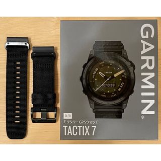 ガーミン(GARMIN)のGarmin QuickFit 26mm Tactical BlackNylon(腕時計(デジタル))