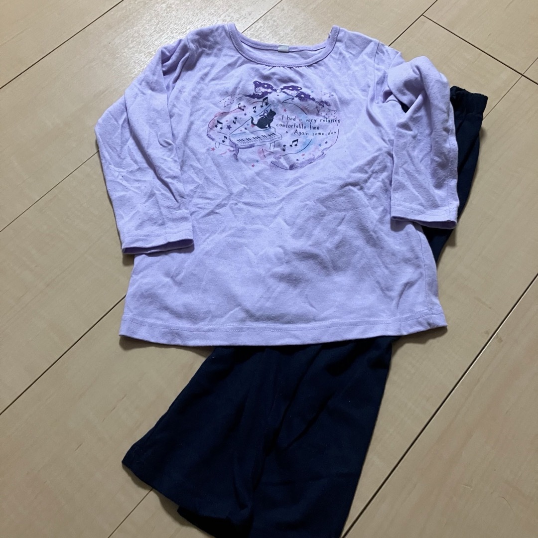 AEON(イオン)の薄手のパジャマ　サイズ100 キッズ/ベビー/マタニティのキッズ服女の子用(90cm~)(パジャマ)の商品写真