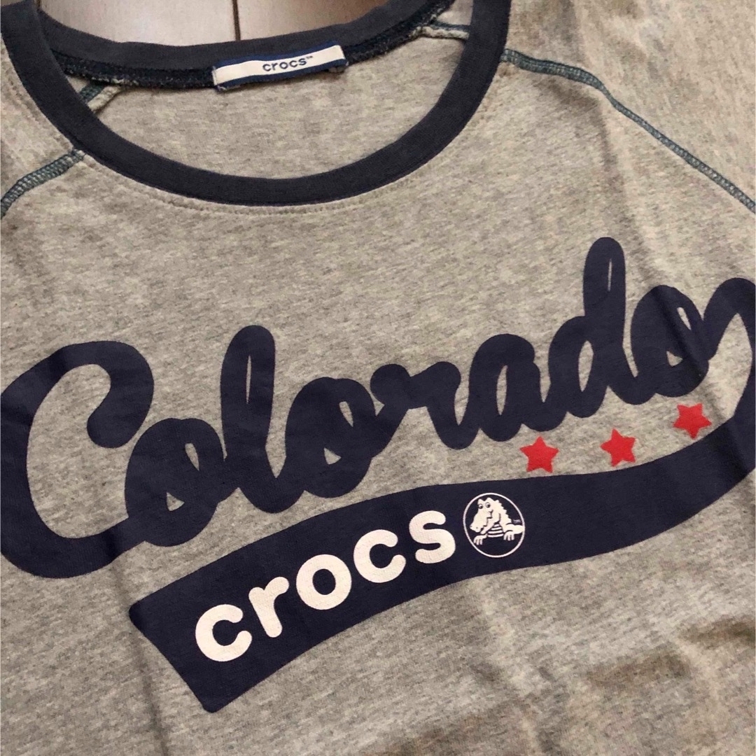 crocs(クロックス)の半袖　Ｔシャツ　クロックス キッズ/ベビー/マタニティのキッズ服男の子用(90cm~)(Tシャツ/カットソー)の商品写真