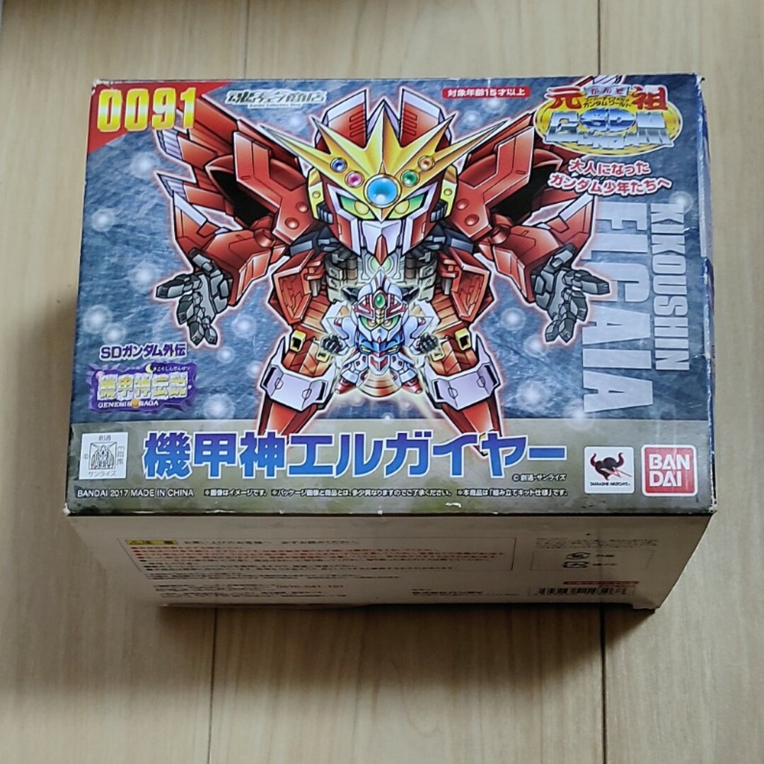 BANDAI SDガンダム外伝 機甲神伝説 元祖SDガンダムワールド 機甲神エル エンタメ/ホビーのおもちゃ/ぬいぐるみ(プラモデル)の商品写真
