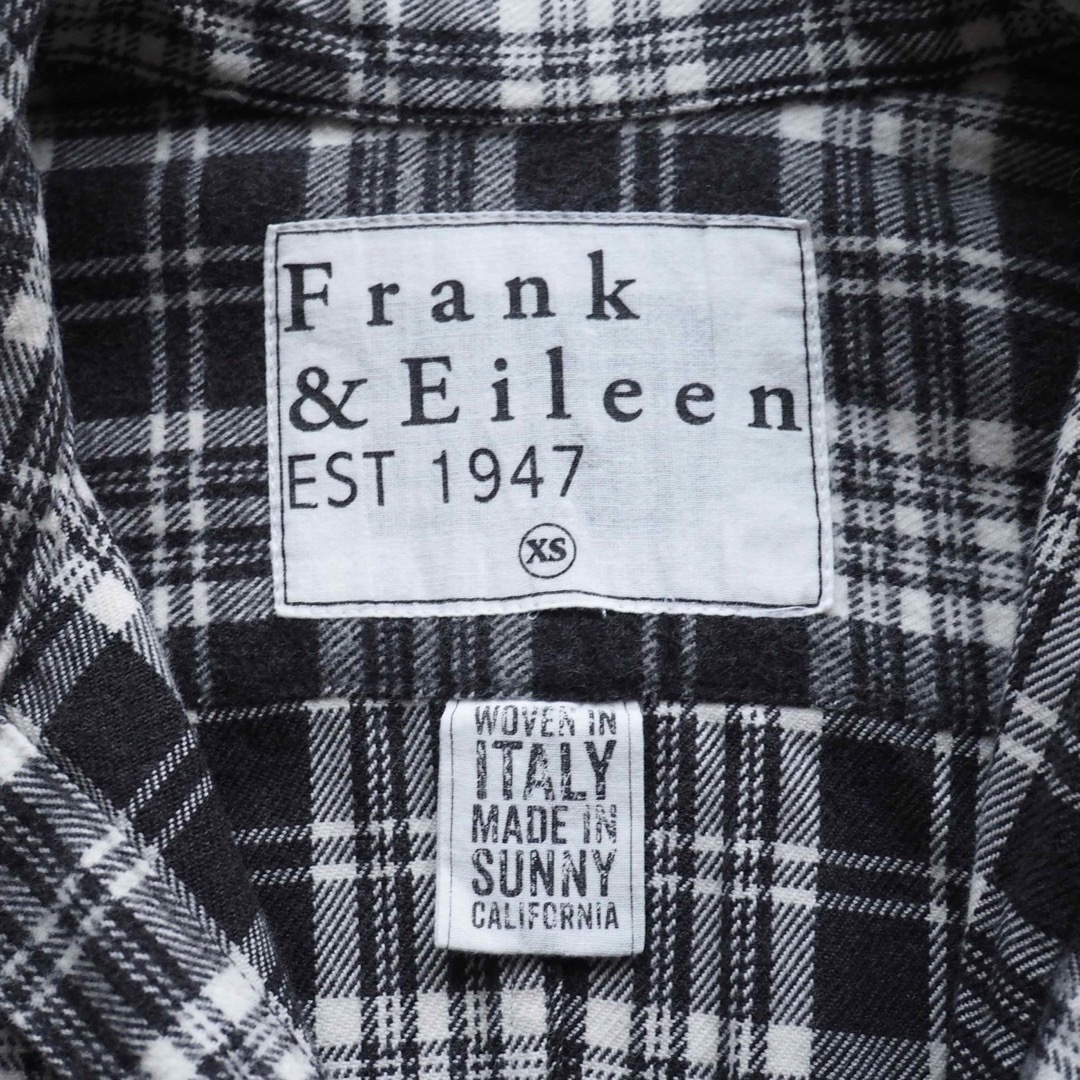 Frank&Eileen(フランクアンドアイリーン)のFrank&Eileen BARRY フランネル チェックシャツ 長袖 XS レディースのトップス(シャツ/ブラウス(長袖/七分))の商品写真