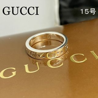 グッチ(Gucci)の新品仕上 グッチ GUCCI Gロゴ ゴースト リング 指輪 シルバー 15号(リング(指輪))