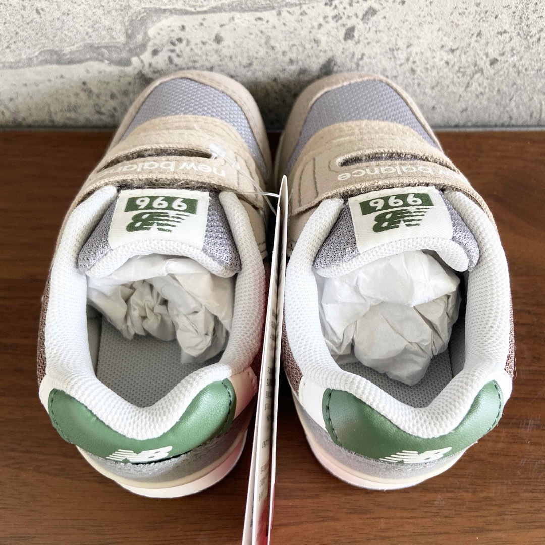 New Balance - 【新品】14.5センチ ブラウン×グリーン New Balance - 【新品】14.5センチ ブラウン×グリーン