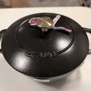 ストウブ(STAUB)の【新品未使用品】staub ストウブ Wa-NABE ワナベ 20cmBL(鍋/フライパン)