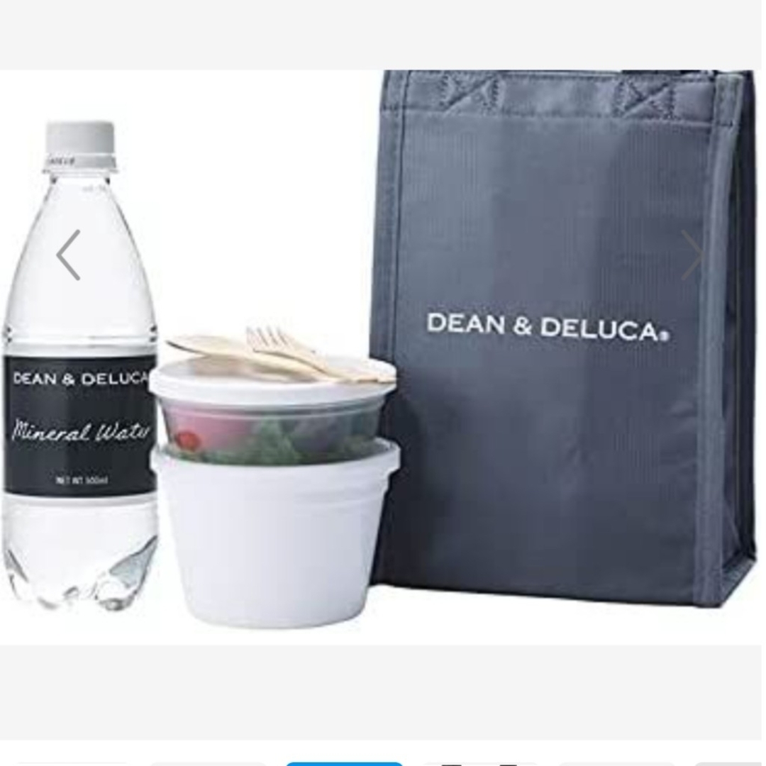 DEAN & DELUCA(ディーンアンドデルーカ)の正規品　ディーン＆デルーカ　DEAN & DELUCA　保冷バッグ　Ｓ　グレー インテリア/住まい/日用品のキッチン/食器(弁当用品)の商品写真