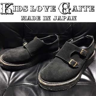 キッズラブゲイト(KIDS LOVE GAITE)のKIDS LOVE GAITE 送料込 定価5.2万円程 ラバーソール 革 靴(ドレス/ビジネス)