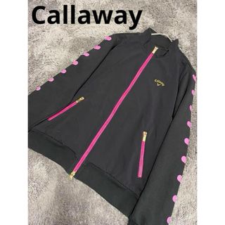 キャロウェイ(Callaway)の☆Callaway☆キャロウェイダブルジップアップジャケット☆サイズL☆(ウエア)