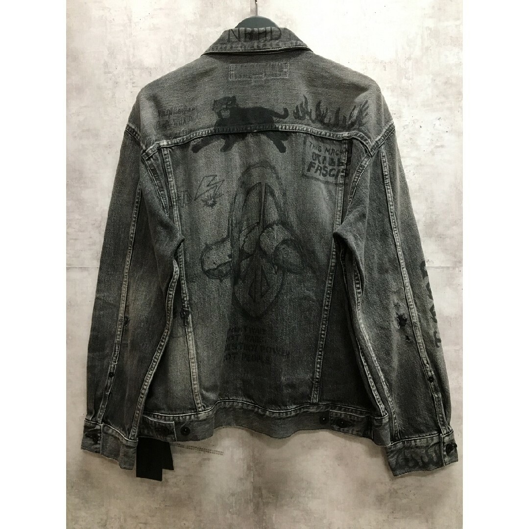 NEIGHBORHOOD(ネイバーフッド)の未使用ネイバーフッド23aw FADE DENIM JACKETデニムジャケット メンズのジャケット/アウター(Gジャン/デニムジャケット)の商品写真