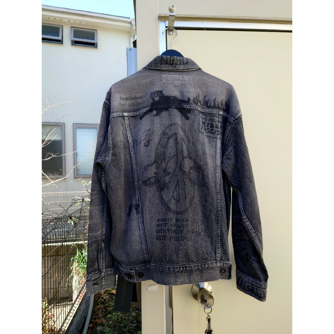 NEIGHBORHOOD(ネイバーフッド)の未使用ネイバーフッド23aw FADE DENIM JACKETデニムジャケット メンズのジャケット/アウター(Gジャン/デニムジャケット)の商品写真