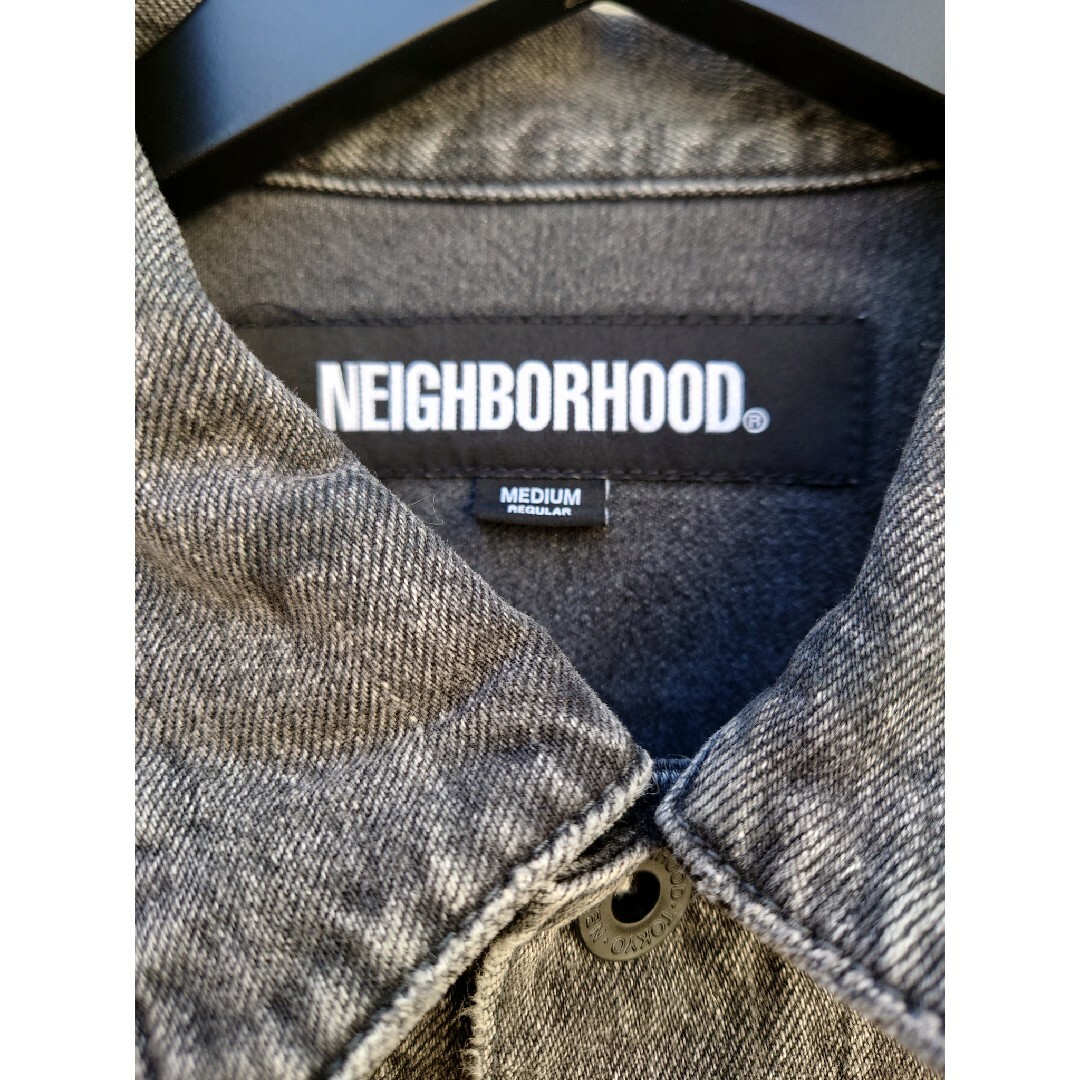 NEIGHBORHOOD(ネイバーフッド)の未使用ネイバーフッド23aw FADE DENIM JACKETデニムジャケット メンズのジャケット/アウター(Gジャン/デニムジャケット)の商品写真