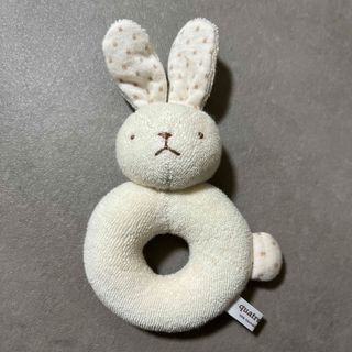 【新品未使用】ジョワラトル　うさぎ　ファーストトイ　カラカラ　ラトル　(がらがら/ラトル)