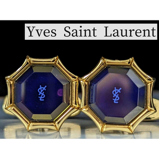 イヴサンローラン(Yves Saint Laurent)の◆Yves Saint Laurent カフス　クリスタル　No.1824(カフリンクス)