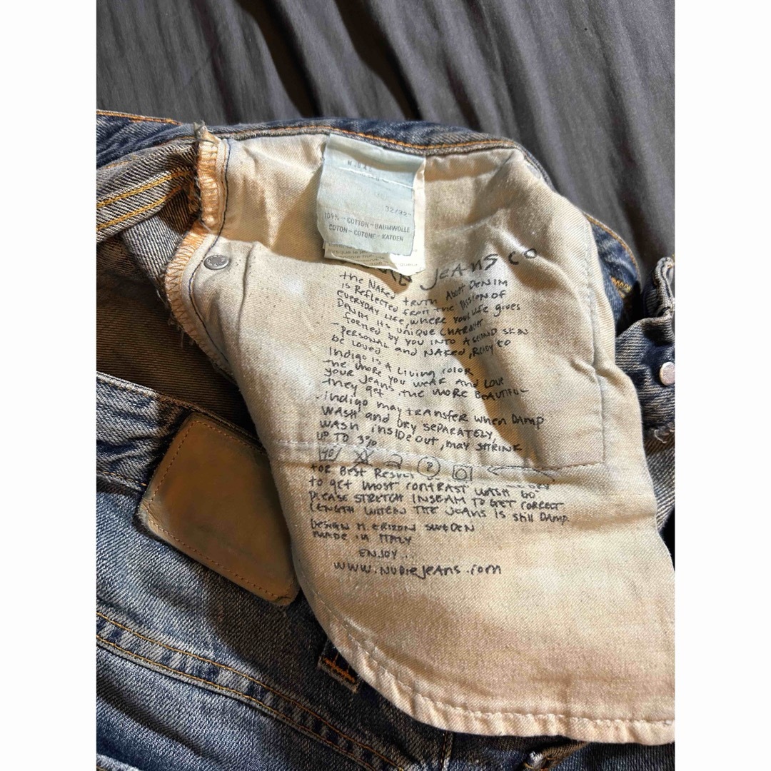 Nudie Jeans(ヌーディジーンズ)のnudie jeans デニム メンズのパンツ(デニム/ジーンズ)の商品写真