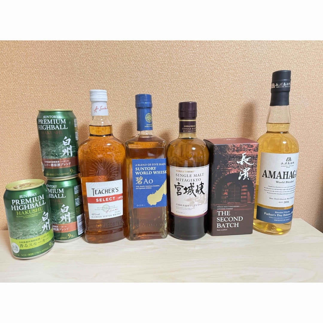 ニッカウヰスキー(ニッカウイスキー)のウイスキー　まとめ売り 食品/飲料/酒の酒(ウイスキー)の商品写真