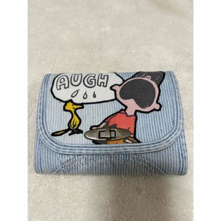 SNOOPY - ☆SALE☆美品☆スヌーピーハンドメイドハーフ財布　PEANUTS