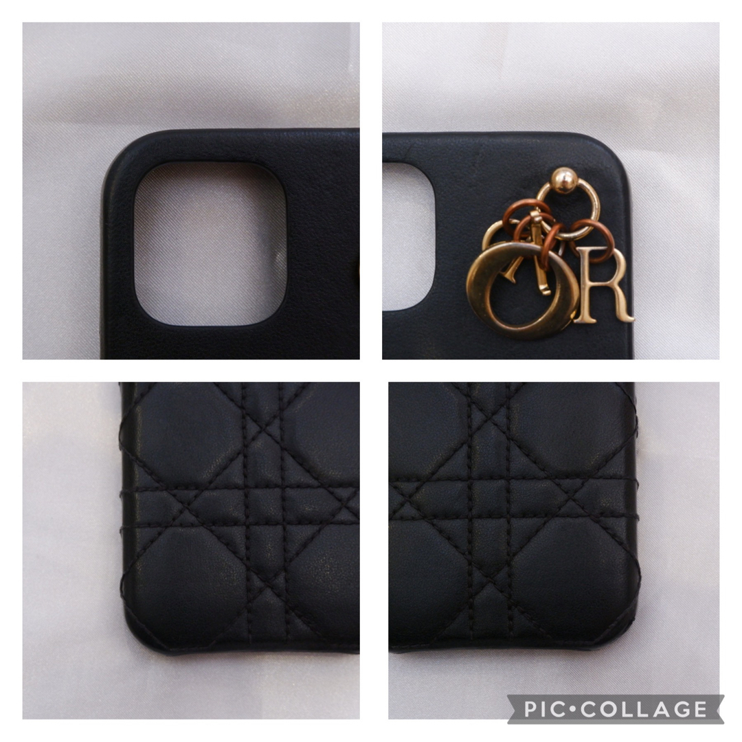 Christian Dior - ♡美品♥︎ ディオール iPhone12 &12pro ケース 黒 ...