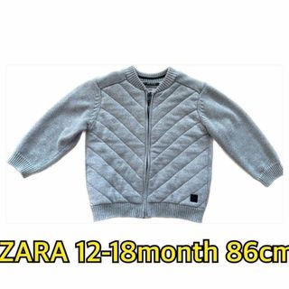 ザラキッズ(ZARA KIDS)のアウター ジャケット ジャンパー 80 90 男の子 女の子 ベージュ 無地(ジャケット/コート)