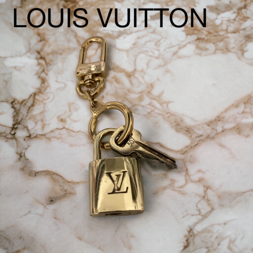 LOUIS VUITTON - ルイヴィトン パドロック キーホルダ NO.307LOUIS