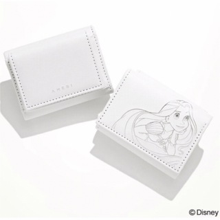 AMERI アメリ の『塔の上のラプンツェル』デザインの白いミニ財布