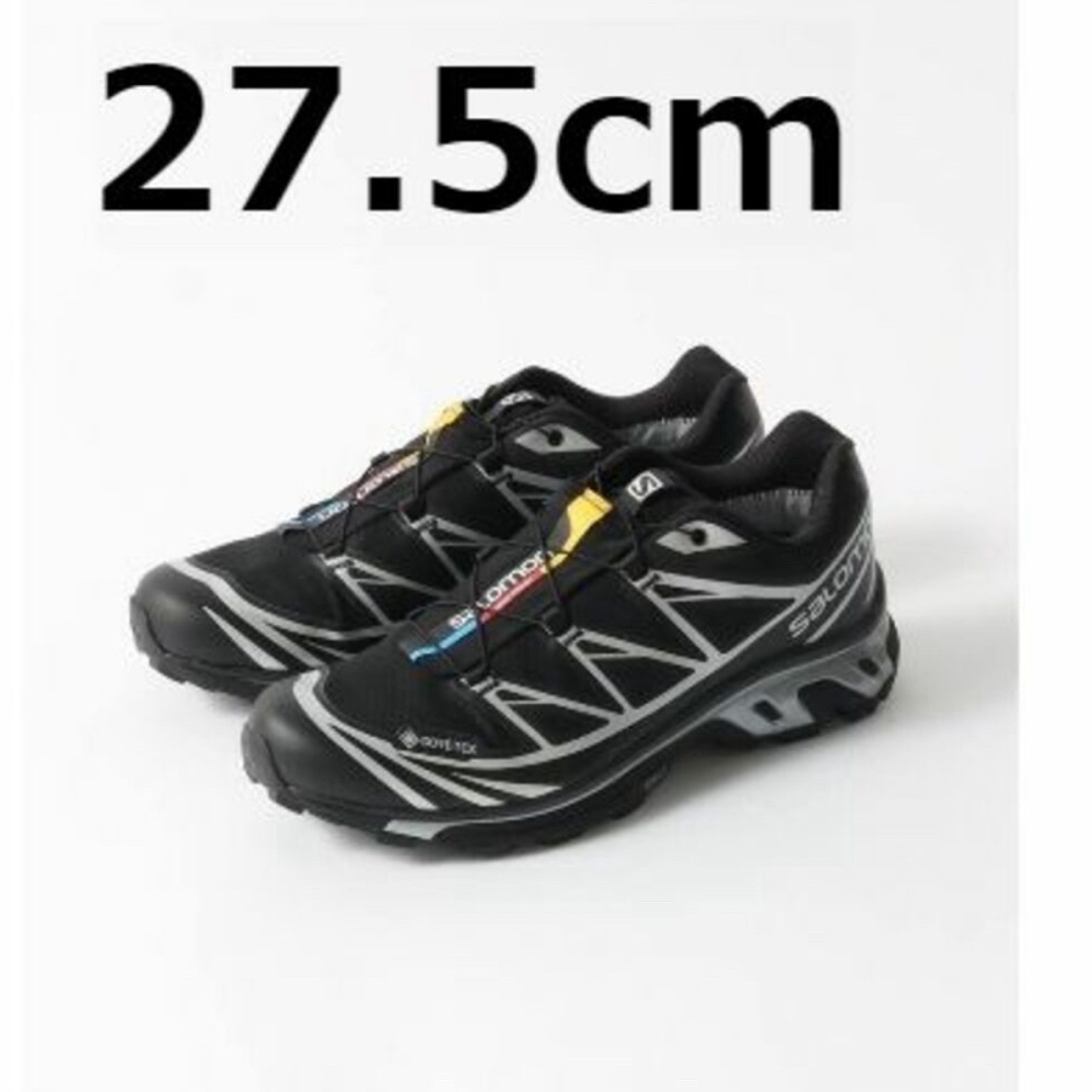 SALOMON(サロモン)のSALOMON XT-6 GTX 27.5cm 黒 black メンズの靴/シューズ(スニーカー)の商品写真