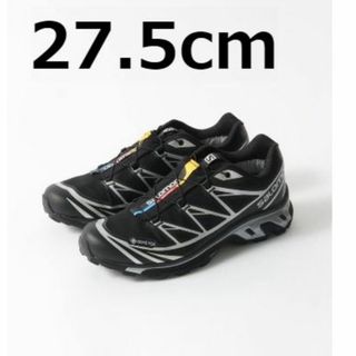 サロモン(SALOMON)のSALOMON XT-6 GTX 27.5cm 黒 black(スニーカー)