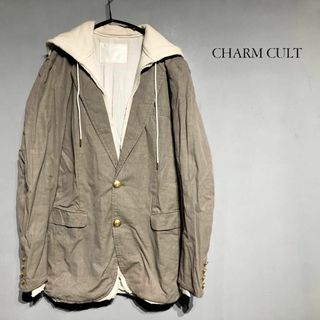 チャームカルト(CHARMCULT)のCHARM CULT チャームカルト ダメージ加工 ジャケット パーカー(パーカー)