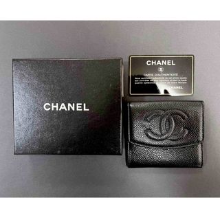 シャネル(CHANEL)のCHANEL シャネル　キャビアスキン カード コインケース　(コインケース/小銭入れ)