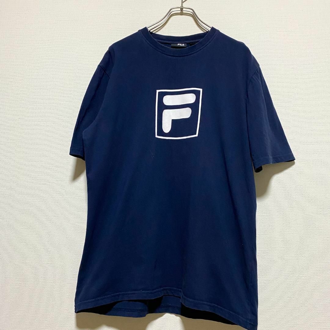 FILA(フィラ)のアメリカ古着　FILA　フィラ 半袖 Tシャツ　ビッグロゴ　デカロゴ　F123 メンズのトップス(Tシャツ/カットソー(半袖/袖なし))の商品写真