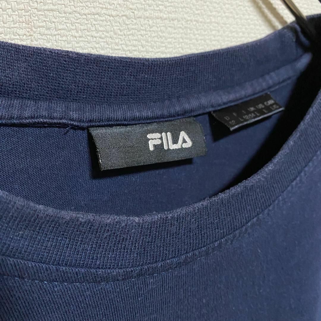 FILA(フィラ)のアメリカ古着　FILA　フィラ 半袖 Tシャツ　ビッグロゴ　デカロゴ　F123 メンズのトップス(Tシャツ/カットソー(半袖/袖なし))の商品写真