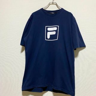 フィラ(FILA)のアメリカ古着　FILA　フィラ 半袖 Tシャツ　ビッグロゴ　デカロゴ　F123(Tシャツ/カットソー(半袖/袖なし))