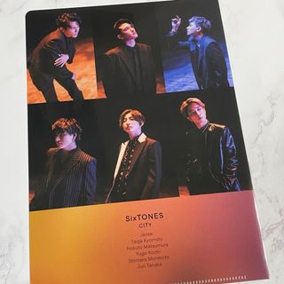 ストーンズ(SixTONES)のSixTONES クリアファイル(アイドルグッズ)