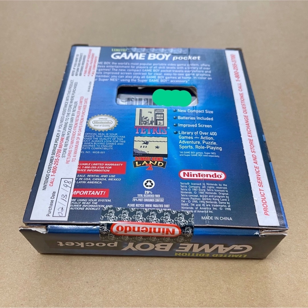 任天堂(ニンテンドウ)のNintendo GAME BOY ゲームボーイ ポケット 海外版 限定版 エンタメ/ホビーのゲームソフト/ゲーム機本体(携帯用ゲーム機本体)の商品写真