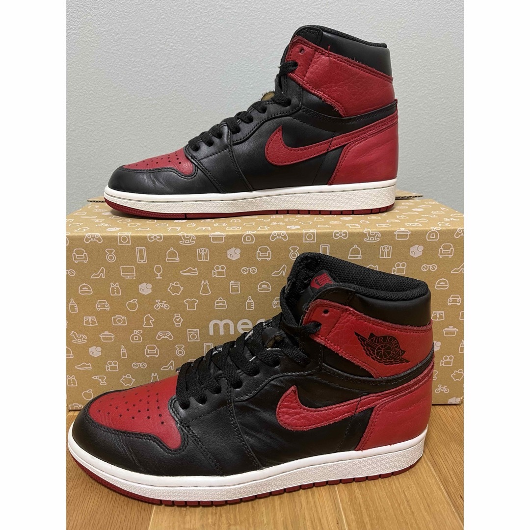 Jordan Brand（NIKE）(ジョーダン)のNike Air Jordan 1 OG Bred Banned2016 26 メンズの靴/シューズ(スニーカー)の商品写真