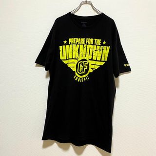 リーボック(Reebok)のアメリカ古着　Reebok リーボック　ロゴプリント　半袖　Tシャツ　XLサイズ(Tシャツ/カットソー(半袖/袖なし))