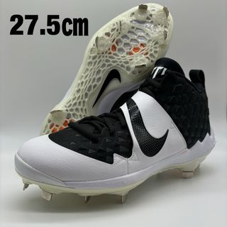 ナイキ(NIKE)のNIKE 野球 スパイク ブラック 黒 27.5㎝ ミドルカット 金具(シューズ)