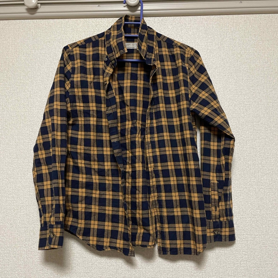 ZARA KIDS(ザラキッズ)のZARA BOYS    ZARAKIDSチェックシャツ キッズ/ベビー/マタニティのキッズ服男の子用(90cm~)(ブラウス)の商品写真