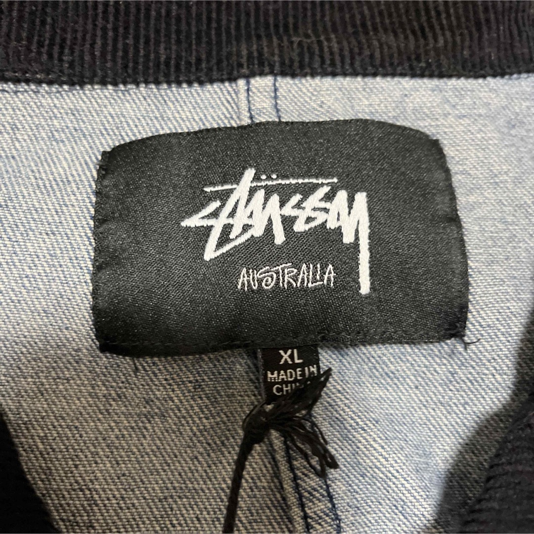 STUSSY(ステューシー)の超激レア❗️Sttusyカバーオールジャケット　ステューシー メンズのジャケット/アウター(Gジャン/デニムジャケット)の商品写真