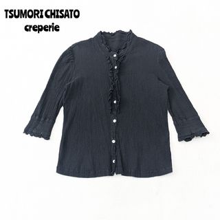 ツモリチサト(TSUMORI CHISATO)の★TSUMORI CHISATO ツモリチサト クレプリ★楊柳 ブラウス 七分袖(シャツ/ブラウス(長袖/七分))