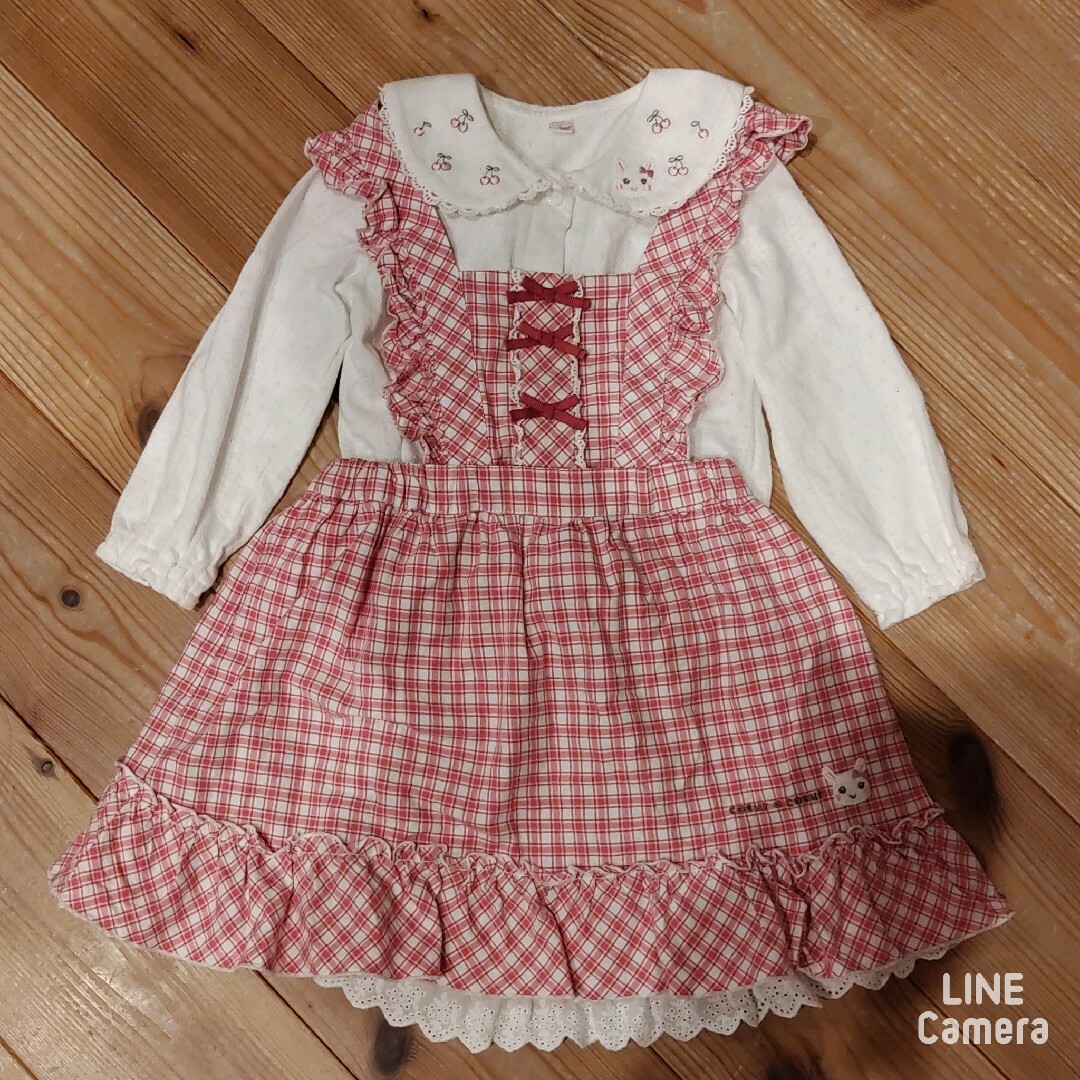 coeur a coeur(クーラクール)のyukiusagi様おまとめクーラクール キッズ/ベビー/マタニティのキッズ服女の子用(90cm~)(ワンピース)の商品写真