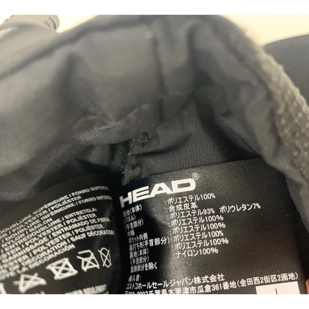 HEAD(ヘッド)のHEAD スノーグローブ L ブラック 防寒  メンズのファッション小物(手袋)の商品写真