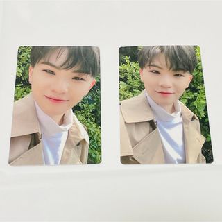 SEVENTEEN トレカ ウジ  セブチ 韓国 2枚セット woozi 限定(K-POP/アジア)