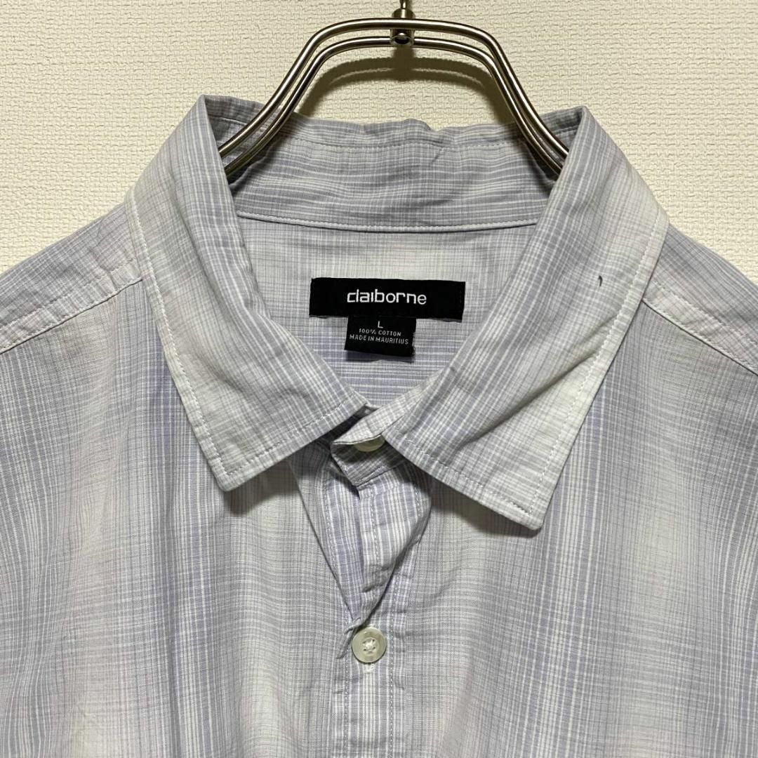 VINTAGE(ヴィンテージ)のアメリカ古着　半袖 シャツ　チェック柄　コットンシャツ　アメカジ　A177 メンズのトップス(Tシャツ/カットソー(半袖/袖なし))の商品写真