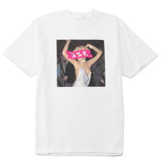 ゴッドセレクショントリプルエックス(GOD SELECTION XXX)の新品 GOD SELECTION XXX パリス・ヒルトン Tシャツ M 白(Tシャツ/カットソー(半袖/袖なし))