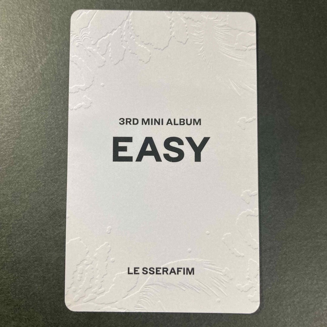 LE SSERAFIM(ルセラフィム)のLESSERAFIM✩EASY✩weverse✩ラキドロ✩トレカ✩チェウォン エンタメ/ホビーのタレントグッズ(アイドルグッズ)の商品写真