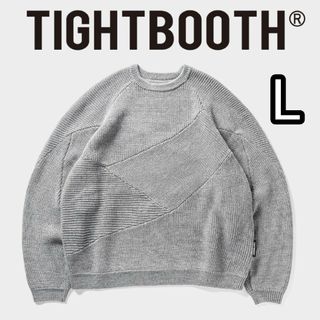 TIGHTBOOTH SPLICE KNIT SWEATERタイトブース ニット(ニット/セーター)