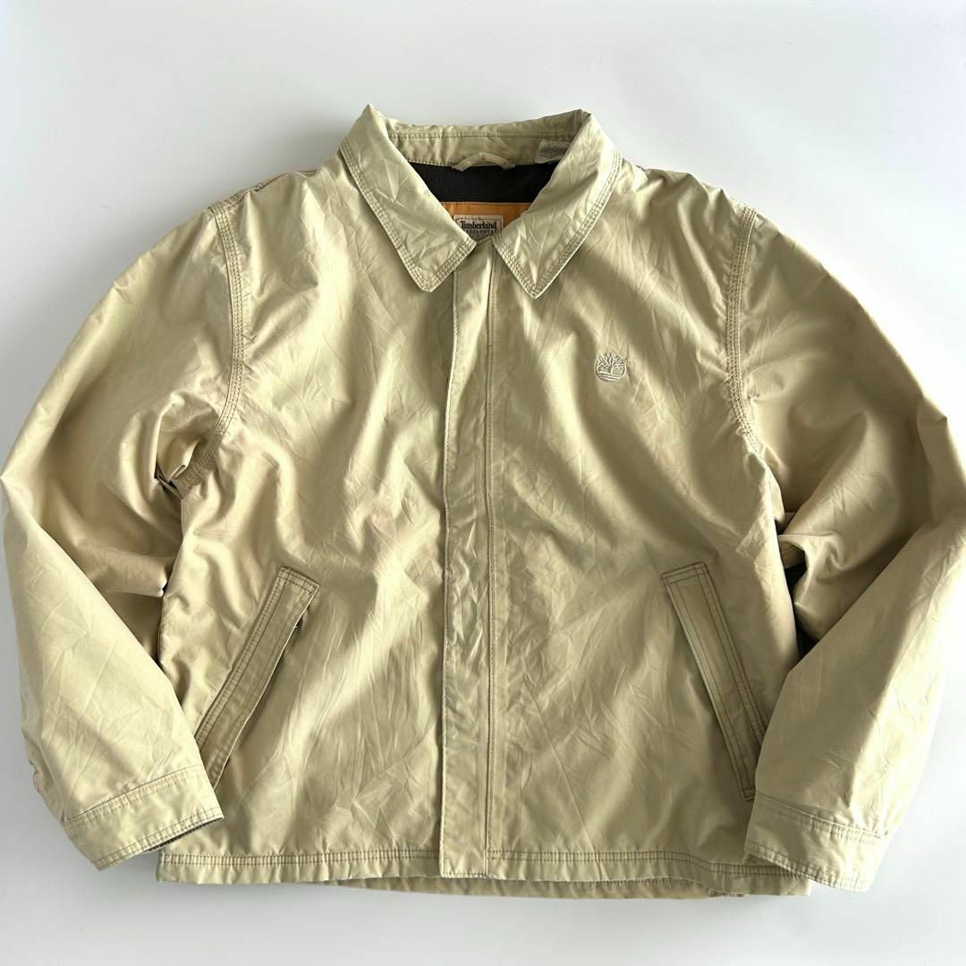 Timberland(ティンバーランド)のtimberland スイングトップ L 中綿ジャケット 刺繍ロゴ ハリントン メンズのジャケット/アウター(ブルゾン)の商品写真